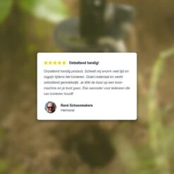 Merkloos Grondboor Voor Planten - 25 CM - Palenboor - Moestuin - Bollenplanter - Zwart -Best Garden Tools Store 1200x1200 365