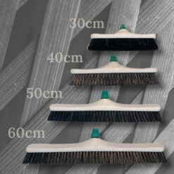 MAUS Bezem Binnen 60cm - Zachte Paardenhaar Zaalveger Met Steel 150cm - Gerecycled - Made In EU - Zeer Robuust -Best Garden Tools Store 1200x1200 379