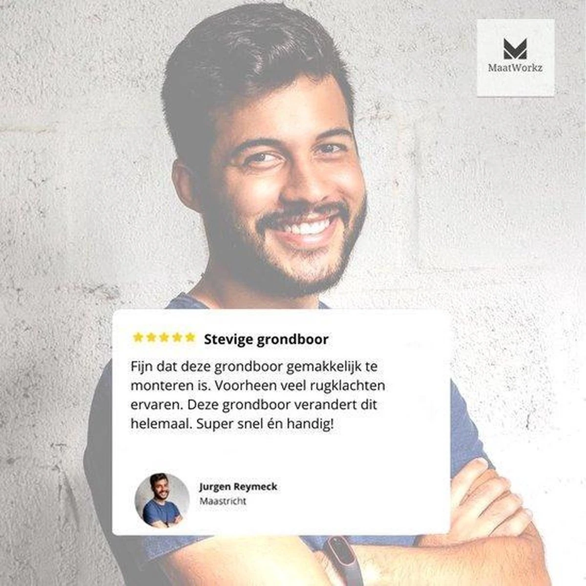 MaatWorkz - Grondboor - 25 CM - Boormachine - Bollenplanter - Moestuin - Palenboor - Boor - Tuin 8 MaatWorkz - Grondboor - 25 CM - Boormachine - Bollenplanter - Moestuin - Palenboor - Boor - Tuin - Image 8