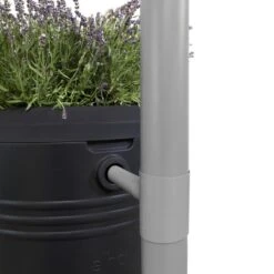 Elho Green Basics Regenton - Regenton - Living Black - Buiten - 200 Liter -Best Garden Tools Store 1200x1200 585