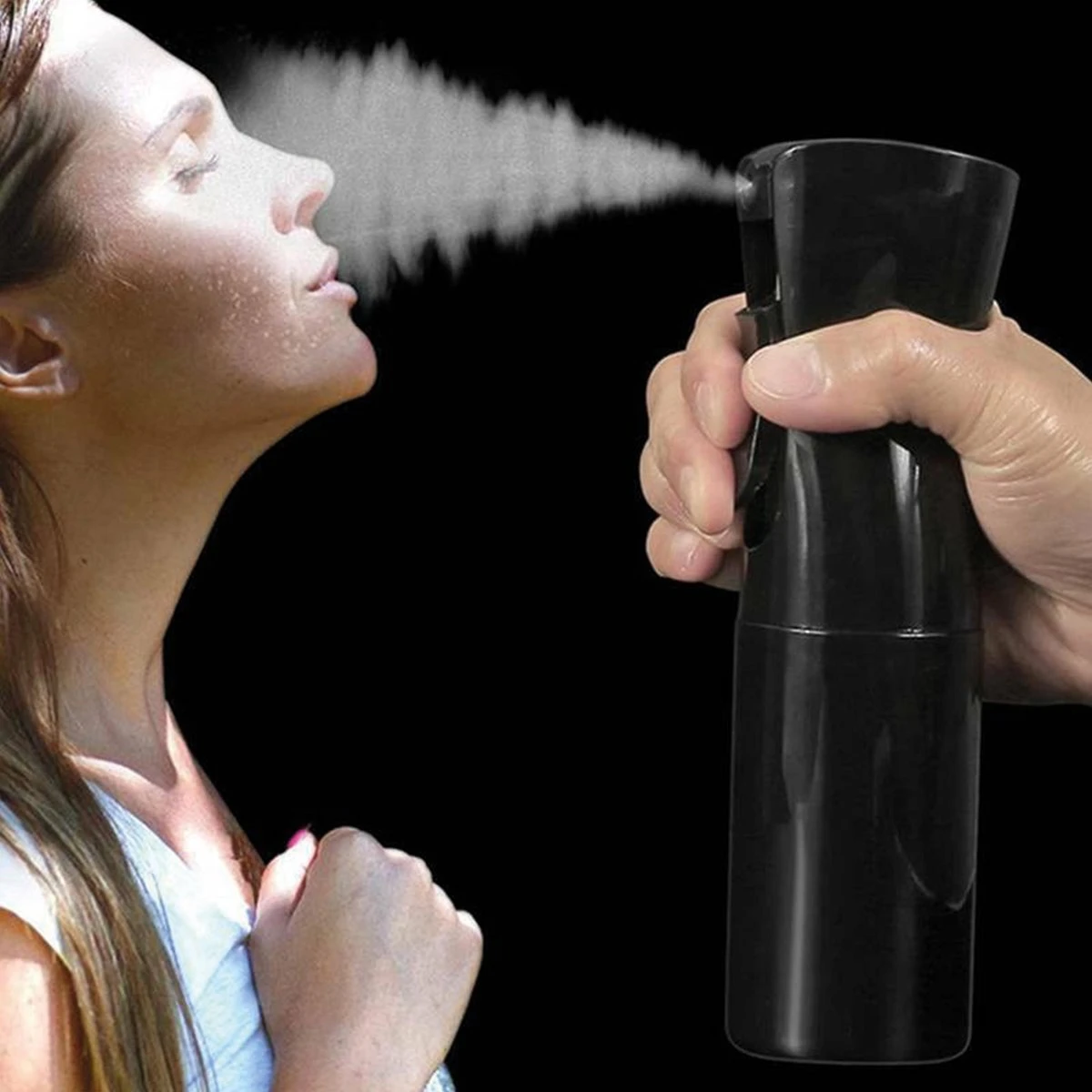 Hairspray - Mist Haarspray - 300ml - Zwart - Waterspuit - Water Verstuiver - 7 Hairspray - Mist Haarspray - 300ml - Zwart - Waterspuit - Water Verstuiver - - Image 7