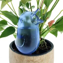 JS Drippy - Waterdruppelaars Set Van 2 Stuks - Druppelaar Vogel - Druppelsysteem Planten - Watergeefsysteem Kamerplanten - Waterbol - Blauw -Best Garden Tools Store 1200x1200 619