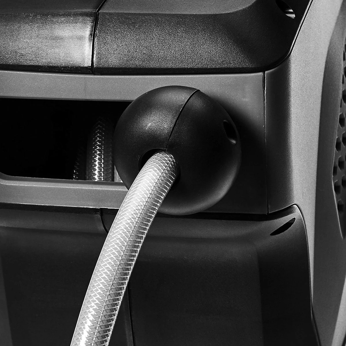 CoolHome Wandslangenbox 15 Meter + 1,5 Meter - Tuinslang Met Haspel- Slangenhouder 180° Draaibaar - Tuinslanghaspel Zwart - Grijs 2 CoolHome Wandslangenbox 15 Meter + 1,5 Meter - Tuinslang Met Haspel- Slangenhouder 180° Draaibaar - Tuinslanghaspel Zwart - Grijs - Image 2