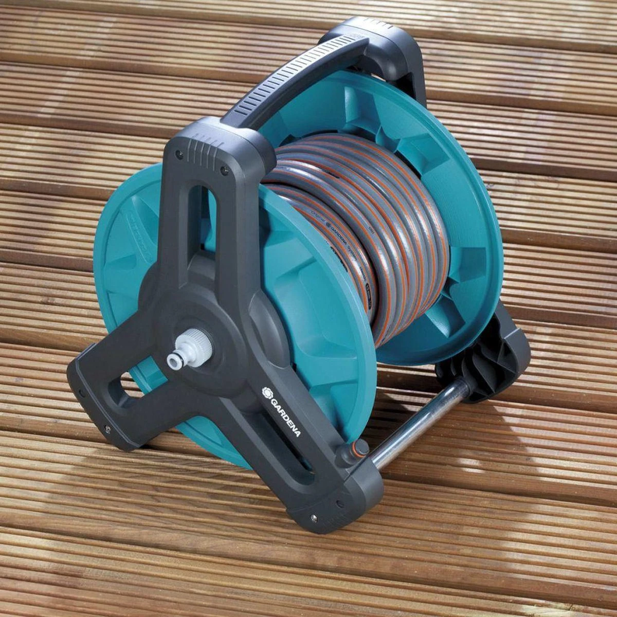 GARDENA Classic Slanghouder 50 - Geschikt Voor 50 M Ø13 Mm / 40 M Ø15 Mm / 30 M Ø19 Mm Slang 2 GARDENA Classic Slanghouder 50 - Geschikt Voor 50 M Ø13 Mm / 40 M Ø15 Mm / 30 M Ø19 Mm Slang - Image 2