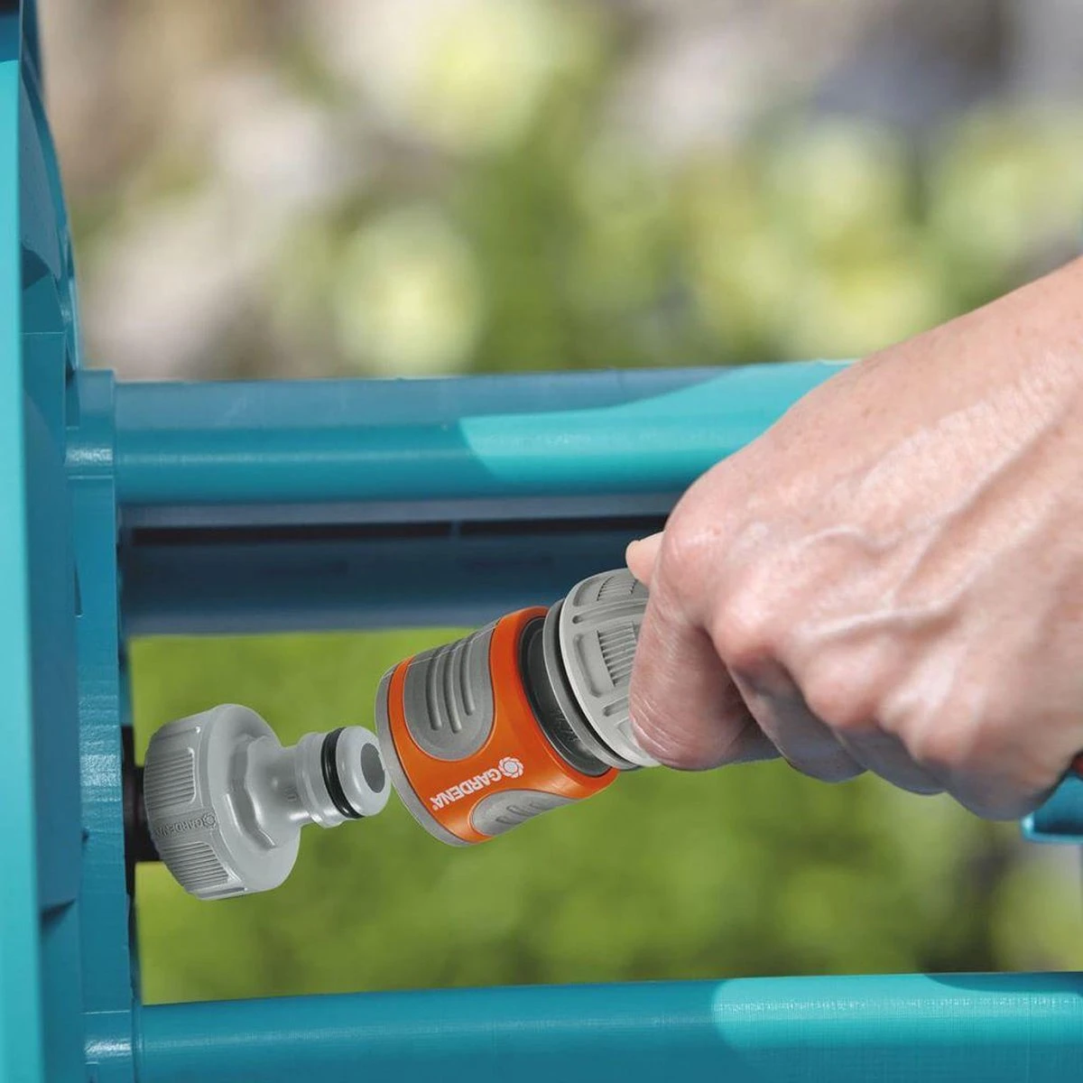 GARDENA Classic Slanghouder 50 - Geschikt Voor 50 M Ø13 Mm / 40 M Ø15 Mm / 30 M Ø19 Mm Slang 4 GARDENA Classic Slanghouder 50 - Geschikt Voor 50 M Ø13 Mm / 40 M Ø15 Mm / 30 M Ø19 Mm Slang - Image 4