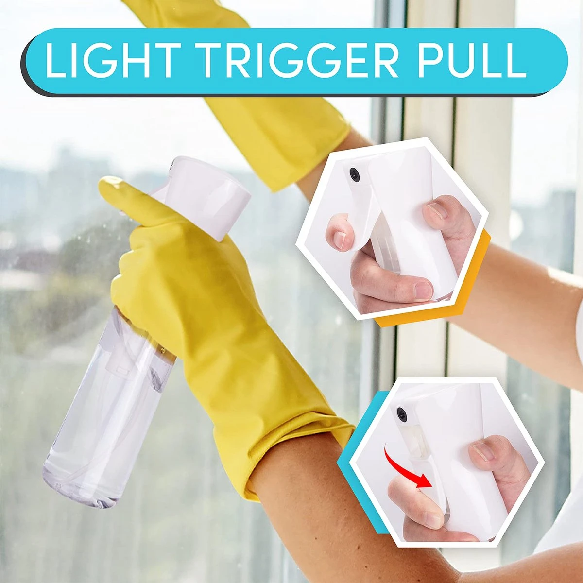 Allsa Mist Verstuiver - Mist Sprayer - Planten Spuit - Continuous Spray - Zwart 4 Allsa Mist Verstuiver - Mist Sprayer - Planten Spuit - Continuous Spray - Zwart - Image 4