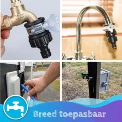 Summer Spark Universele Waterdief 14 – 20mm - Kraanstuk - Adapter Binnenkraan - Ook Geschikt Voor Gardena - Slangkoppeling -Best Garden Tools Store 1200x1200 907
