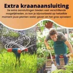 Horvitus Waterverdeler 2 Weg - Y Stuk Kraan Splitter - Voor Europese Kranen - Messing -Best Garden Tools Store 1200x1200 921
