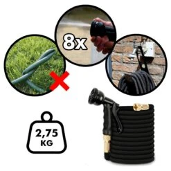 In Round Flexibele Tuinslang – 22,5 Meter – Sproeikop, Tuinslanghouder -Best Garden Tools Store 1200x1200 936