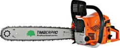 TIMBERPRO - Kettingzaag - 62 Cc - Benzine - Zwaardlengte 50 Cm - Met Transportzak - Met 2e Ketting -Best Garden Tools Store 1200x484
