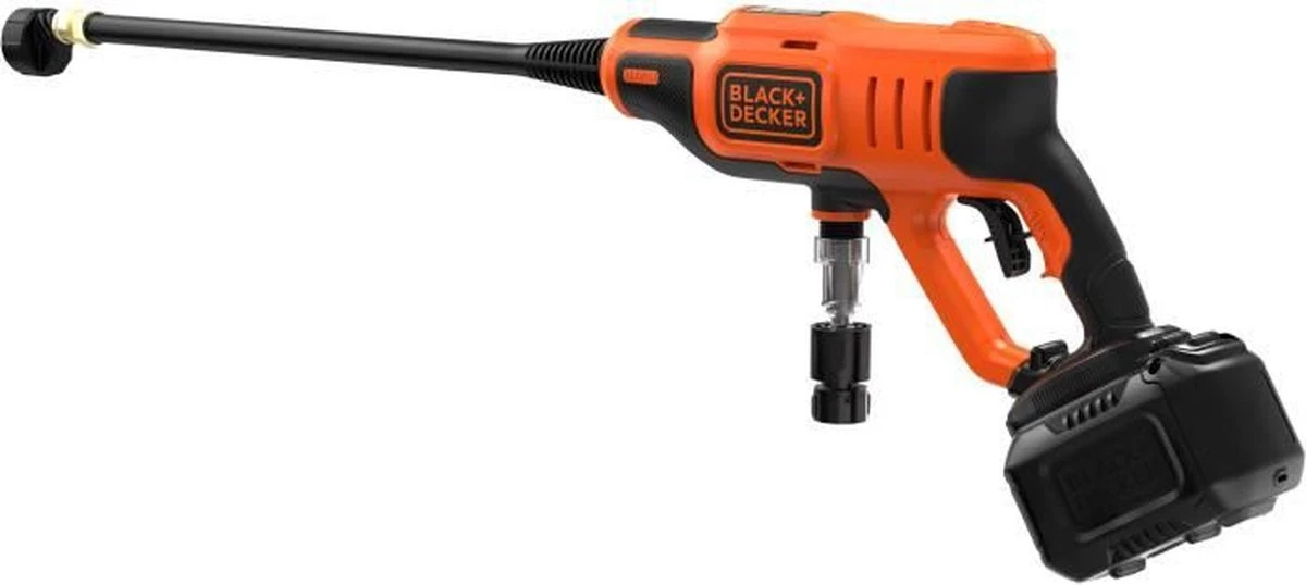 Black & Decker BLACK+DECKER BCPC18D1-QW Hogedrukreiniger - 18V - Incl. Accu En Lader 1 Black & Decker BLACK+DECKER BCPC18D1-QW Hogedrukreiniger - 18V - Incl. Accu En Lader