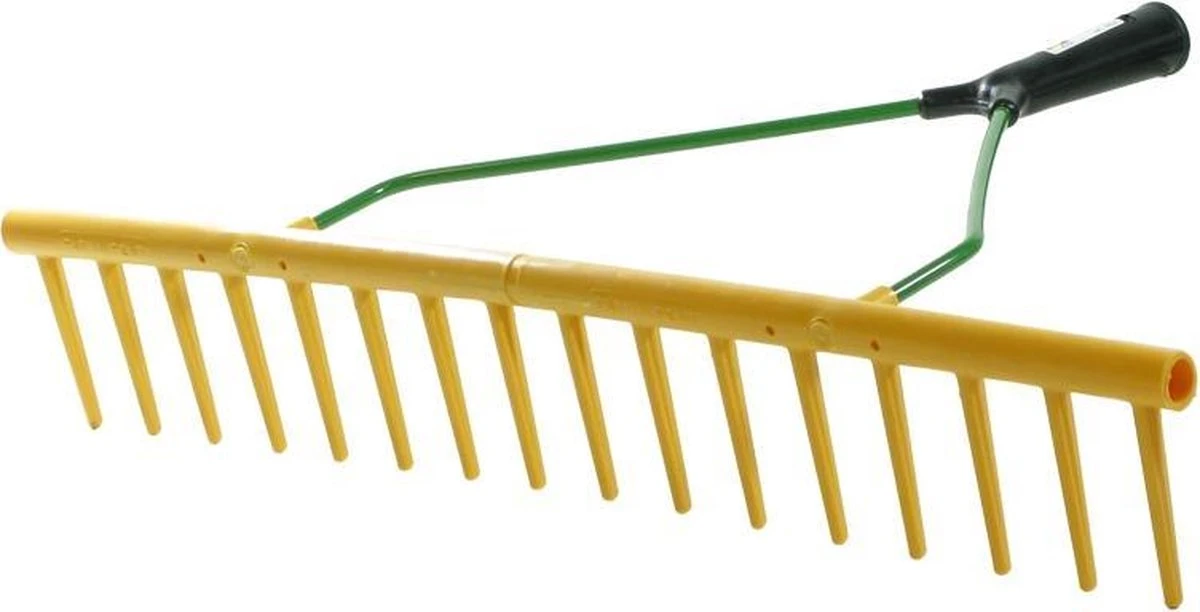 Excellent - Blad Hark - Polyhark Recht Rand - Tuin En Gazon Hark - Handhark - Grashark - Hark Zonder Steel - 16 Tanden - Rood - 65 CM 4 Excellent - Blad Hark - Polyhark Recht Rand - Tuin En Gazon Hark - Handhark - Grashark - Hark Zonder Steel - 16 Tanden - Rood - 65 CM - Image 4