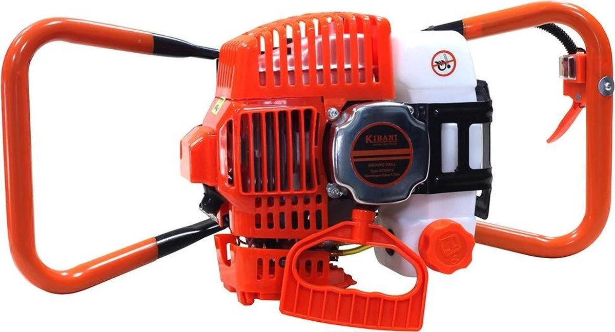 Kibani Grondboor 52cc Benzine - Excl. Losse Grondboren - Palenboor - Grondboor Machine 2 Kibani Grondboor 52cc Benzine - Excl. Losse Grondboren - Palenboor - Grondboor Machine - Image 2