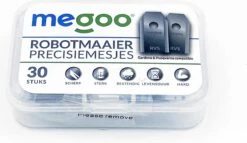 Mesjes Voor Husqvarna Automower - Reservemessen Voor Gardena Robotmaaier - 30st - RVS - Plastic Box - Megoo® -Best Garden Tools Store 1200x696