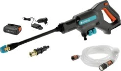 GARDENA - Accu Medium Drukreiniger - AquaClean - 24/18 V P4A - Kant-en-klare Set -Best Garden Tools Store 1200x708