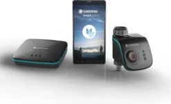 GARDENA - Smart Water Control Set Besproeiingscomputer - 1min Tot 10u - 6 Besproeiingen Per Dag -Best Garden Tools Store 1200x733