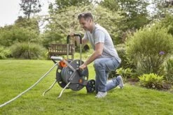 GARDENA - AquaRoll L CleverRoll L Easy Set Slangenwagen - Maximaal 50 Meter - Verstelbare Handgreep -Best Garden Tools Store 1200x800 222