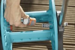 GARDENA AquaRoll S Slangenwagen - Verstelbare Handgreep - Excl. Tuinslang -Best Garden Tools Store 1200x800 225