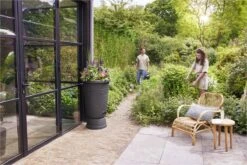 Elho Green Basics Regenton Plus 105 - Regenton Voor Kweken En Oogsten - Ø 58.4 X H 80.4 Cm - Zwart/Living Black -Best Garden Tools Store 1200x800 231