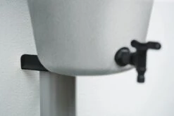 Elho Green Basics Rain Catcher 33 - Regenton Voor Balkonbuiten - Ø 33.5 X H 73.5 Cm - Grijs/Living Concrete -Best Garden Tools Store 1200x800 232