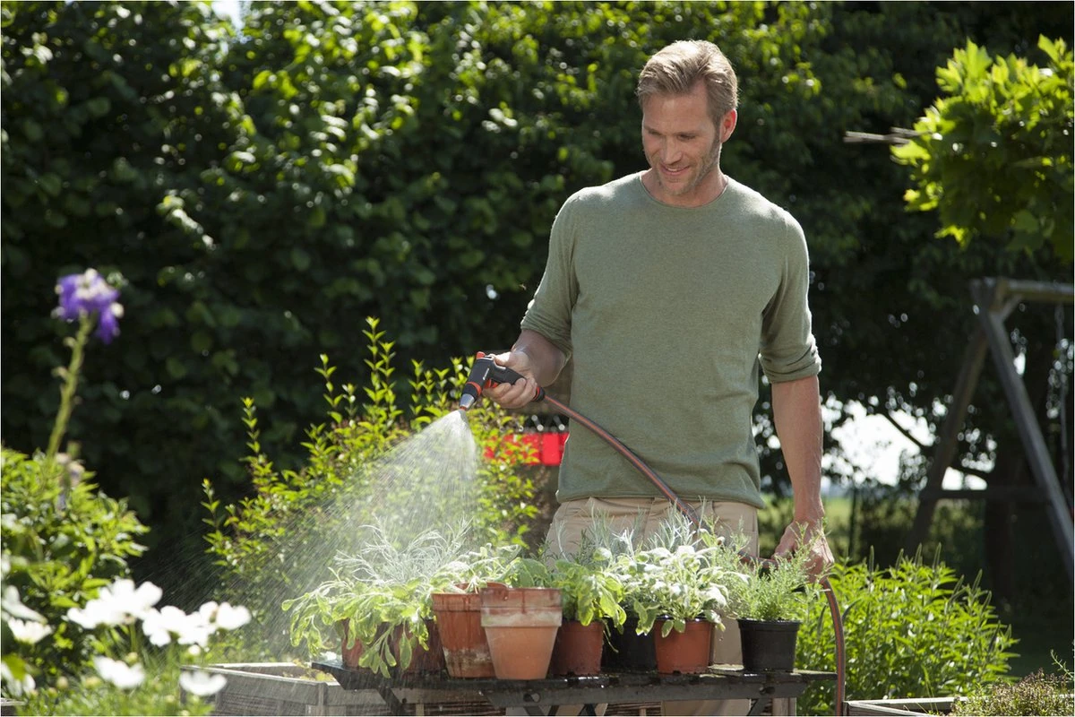 GARDENA - Premium Reinigingssproeier Spuitpistool - Metaal - Voor Reiniging En Bewatering 6 GARDENA - Premium Reinigingssproeier Spuitpistool - Metaal - Voor Reiniging En Bewatering - Image 6