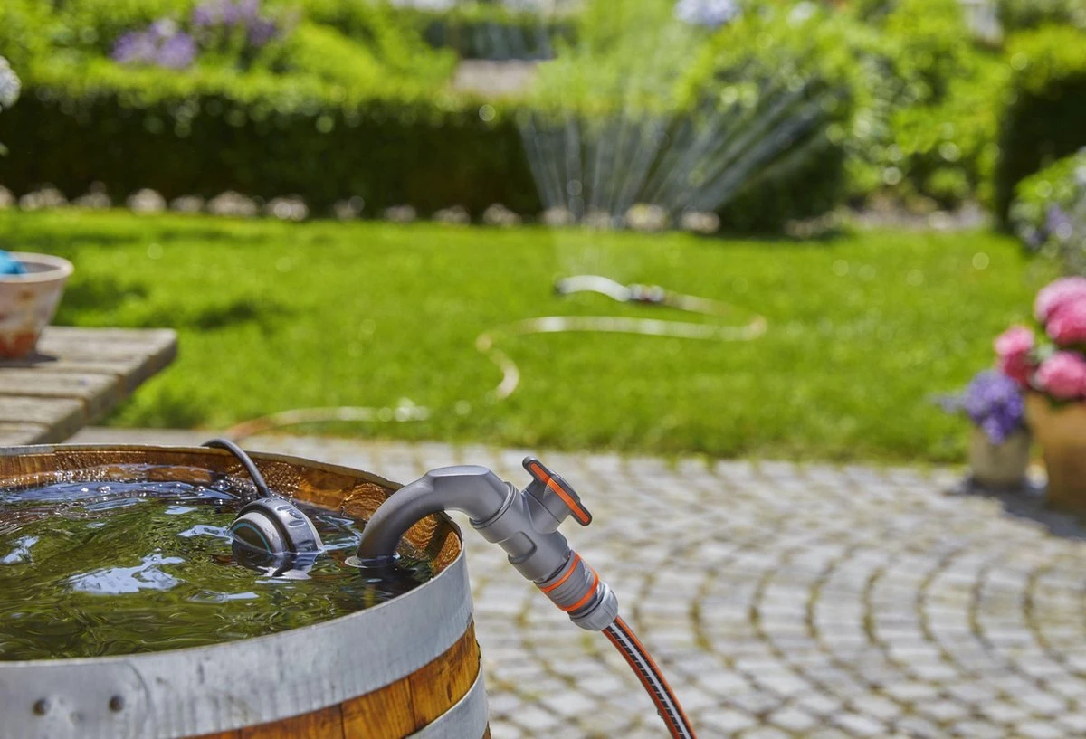 GARDENA - Regentonpomp 4000/1 - Telescopische Aluminium Hals 4 GARDENA - Regentonpomp 4000/1 - Telescopische Aluminium Hals - Image 4