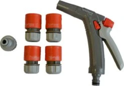 Slangenwagen Met 50 Meter Tuinslang | Eagle Garden | Incl. Spuitkopstuk En Connectors | Geel -Best Garden Tools Store 1200x835 4