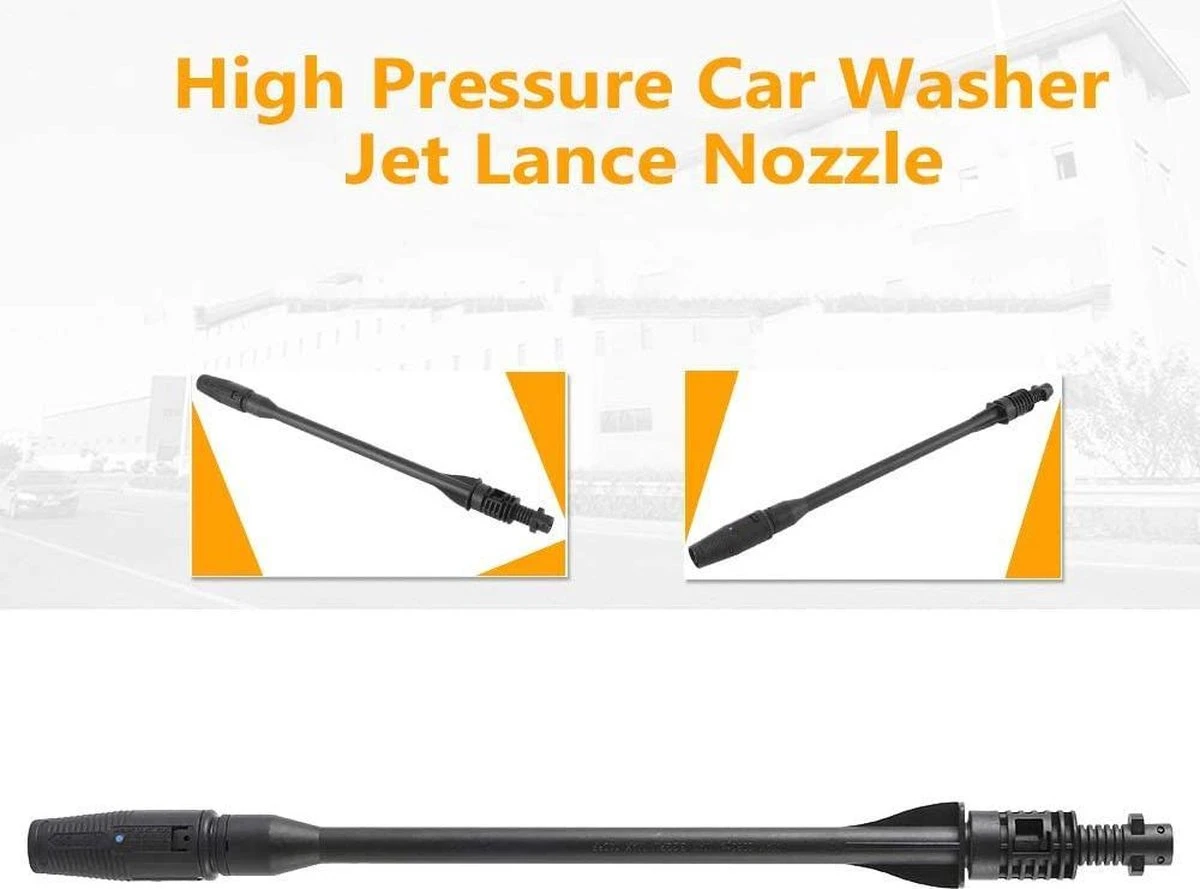 Merkloos 140 Bar Hogedrukspuitlans - Hogedrukreiniger Kärcher-opzetstuk - Verstelbare Sproeikop Voor Karcher Hogedrukreiniger - Accessoire Voor Karcher K1 K2 K3 K4 K5 K6 K7 5 Merkloos 140 Bar Hogedrukspuitlans - Hogedrukreiniger Kärcher-opzetstuk - Verstelbare Sproeikop Voor Karcher Hogedrukreiniger - Accessoire Voor Karcher K1 K2 K3 K4 K5 K6 K7 - Image 5