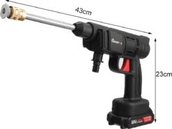 Merkloos Elektrische Accu-Hogedrukreiniger - 1.2mpa - Multifunctioneel Mondstuk - Draagbaar Oplaadbaar Snoerloos - Reinigingsspuitpistool - Met Rijke Accessoires - Voor Auto, Tuin, Terras, Raam - Zwart 19 Merkloos Elektrische Accu-Hogedrukreiniger - 1.2mpa - Multifunctioneel Mondstuk - Draagbaar Oplaadbaar Snoerloos - Reinigingsspuitpistool - Met Rijke Accessoires - Voor Auto, Tuin, Terras, Raam - Zwart -Best Garden Tools Store 1200x899 2