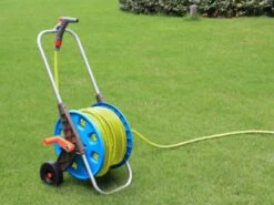 Slangenwagen Met 50 Meter Tuinslang | Eagle Garden | Incl. Spuitkopstuk En Connectors | Geel -Best Garden Tools Store 1200x900 59