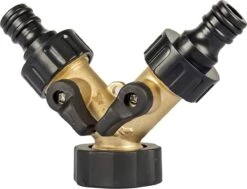 Sens Design Waterverdeler 2-weg – Messing – Past Op Europese Kranen -Best Garden Tools Store 1200x919 1