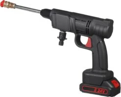 Merkloos Drillpro Elektrische Accu - Hogedrukreiniger - 30Bar - Multifunctioneel Mondstuk - Draagbaar Oplaadbaar Snoerloos - Zwart -Best Garden Tools Store 1200x960