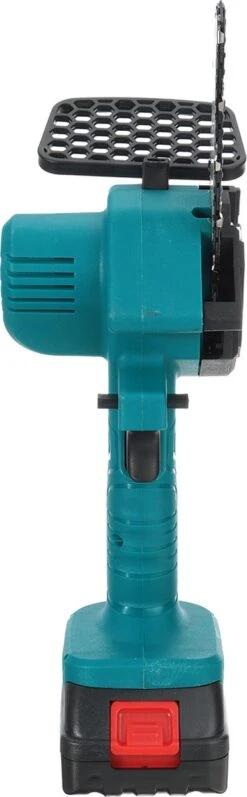 Merkloos Mini Accu Kettingzaag - 4 Inch Elektrische Boomzaag - Handkettingzaag - Met 2 Accu En 1 Oplader - Voor Tuinboom Ranch Bomen Snijden Hout- Blauw -Best Garden Tools Store 372x1200 2