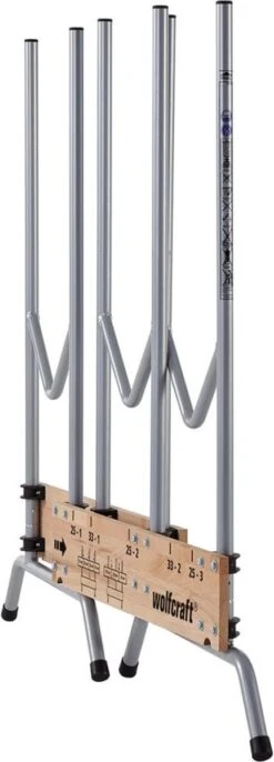 Wolfcraft - Professionele Zaagbok - Voor Kettingzaag - Hout - Opbouwbare, Stabiele Zaagbok Voor Brandhout - 5121000 - 10 JAAR GARANTIE -Best Garden Tools Store 432x1200