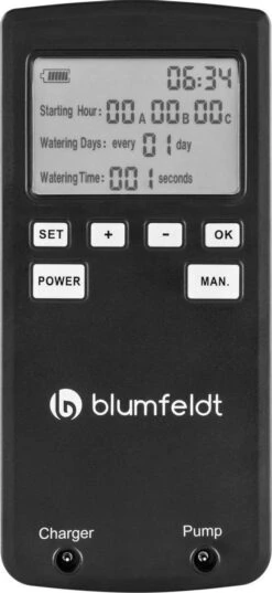 Blumfeldt Greenkeeper Automatisch Bewateringssysteem - Besproeiingscomputer - Druppelsysteem - Bewateringsautomaat Ideaal Tijdens Vakantie - Voor 60 Potplanten -Best Garden Tools Store 552x1200 2