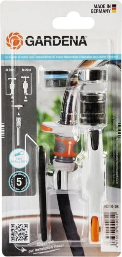 GARDENA Kraanverbindingsstuk Binnenshuis -Best Garden Tools Store 571x1200