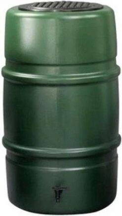 Regenton Voordeelset | Harcostar 227liter Groen + Standaard + Vulautomaat. -Best Garden Tools Store 676x1200