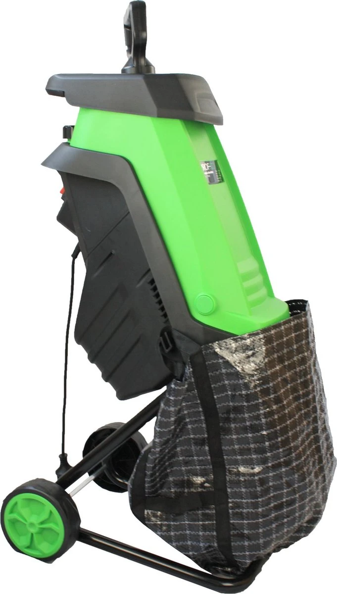 Profeco Stille Hakselaar 2000W - Tuinhakselaar - Versnipperaar Voor 45mm Takdikte - Incl. 50 Liter Opvangzak En Veilige Duwstok 7 Profeco Stille Hakselaar 2000W - Tuinhakselaar - Versnipperaar Voor 45mm Takdikte - Incl. 50 Liter Opvangzak En Veilige Duwstok - Image 7