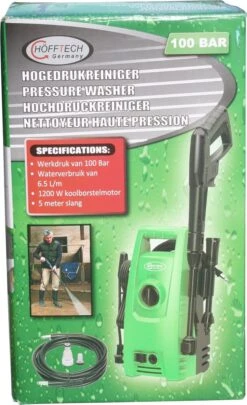Hofftech 1200 Watt Hogedrukreiniger 100 BAR - Krachtig En Compact -Best Garden Tools Store 732x1200