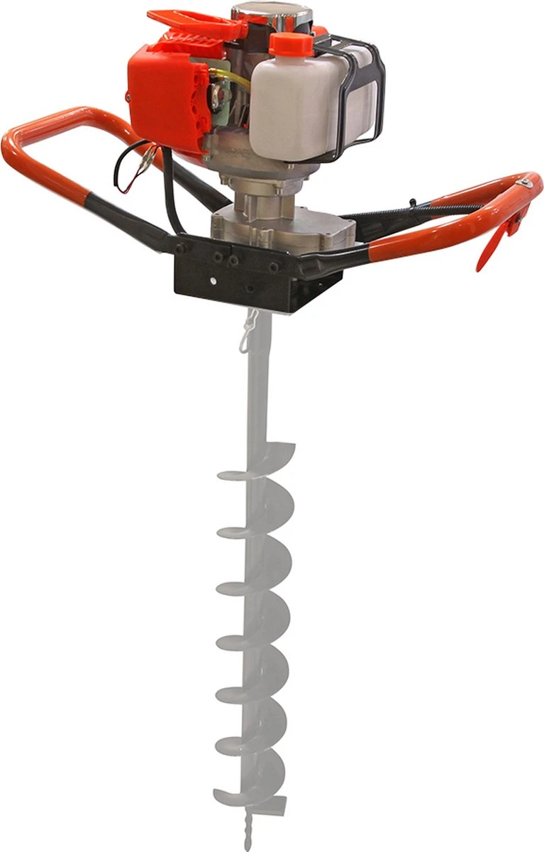 Kibani Grondboor 52cc Benzine - Excl. Losse Grondboren - Palenboor - Grondboor Machine 1 Kibani Grondboor 52cc Benzine - Excl. Losse Grondboren - Palenboor - Grondboor Machine