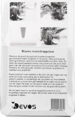 Waterdruppelaar Voor Planten 2 Stuks - Waterbol Kamerplanten - Automatisch Watergeefsysteem - Vogel - Blauw -Best Garden Tools Store 773x1200 1