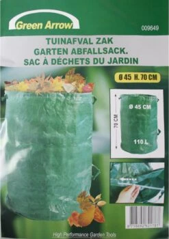 Benson Tuinafval Zak Heavy Duty 110 Liter – 70x45cm | Puinzak | Grote Zak Voor Het Opslaan Van Bladeren Takken En Afval -Best Garden Tools Store 848x1200 4