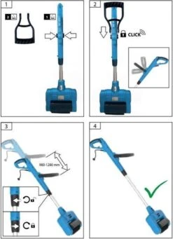 Güde Elektrische Oppervlakte- En Voegenreiniger - MET Telescopische Stang & 4 Voegenborstels - GUB 500 -Best Garden Tools Store 868x1200 2