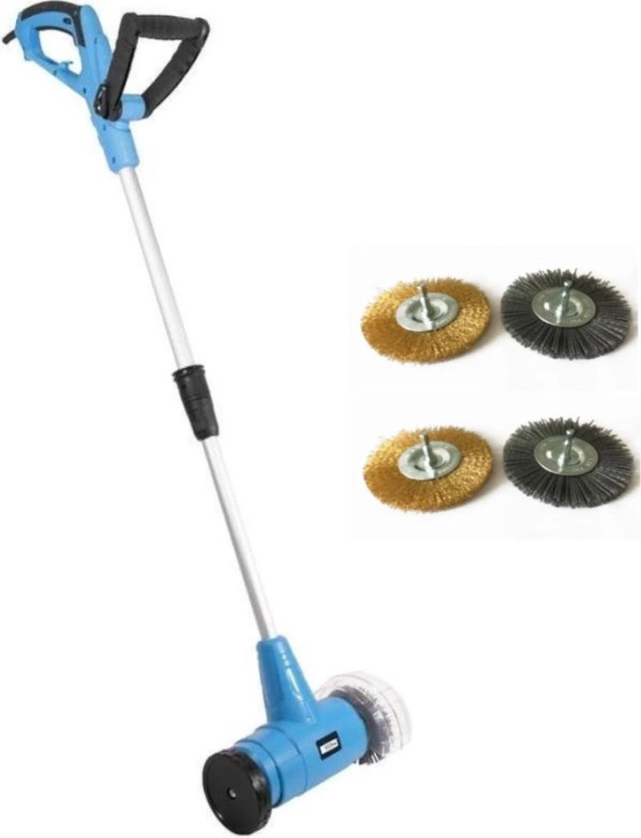 Güde Luxe Elektrische Voegenreiniger GFR401 - Onkruidborstel - Met Vier Borstels - 400W 1 Güde Luxe Elektrische Voegenreiniger GFR401 - Onkruidborstel - Met Vier Borstels - 400W