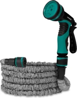 VONROC Tuinslang – Uitrekbare Tuinslang 10 Meter – Incl. Aansluitingen, Muursteun En Broespistool -Best Garden Tools Store 937x1200