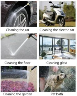 Merkloos Terrasreiniger - Hogedrukspuit - Ergonomisch - Compact - Draagbaar - Tuinslang - Schuimen -Best Garden Tools Store 966x1200