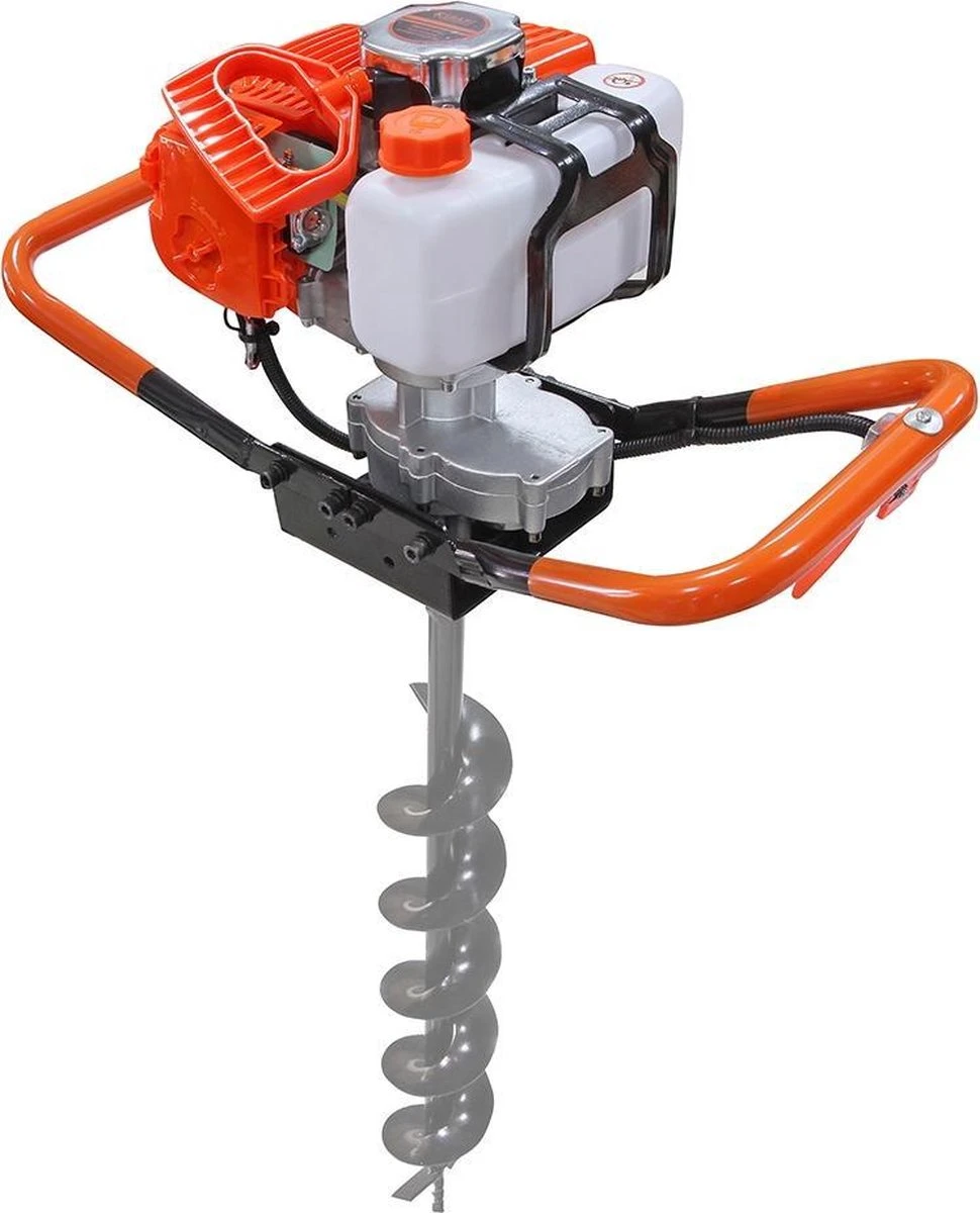 Kibani Grondboor 52cc Benzine - Excl. Losse Grondboren - Palenboor - Grondboor Machine 6 Kibani Grondboor 52cc Benzine - Excl. Losse Grondboren - Palenboor - Grondboor Machine - Image 6