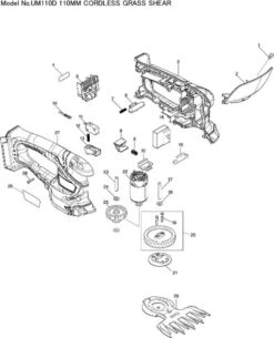 Makita Accu Grasschaar En Buxusschaar UM110DWYX -Best Garden Tools Store 972x1200