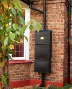 Prestige Regenton Grijs (waterton) 100L (incl. Kraantje En Aan De Wand/muur Te Bevestigen) -Best Garden Tools Store 972x1200 4