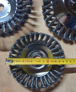 Onkruidborstel Voor Bosmaaier | 150mm /15 Cm Staalborstel Nieuw | Universele Onkruidborstel 150 Mm - Onkruidverwijderaar - Voegenborstel - Grastrimmer -Best Garden Tools Store 988x1200 2